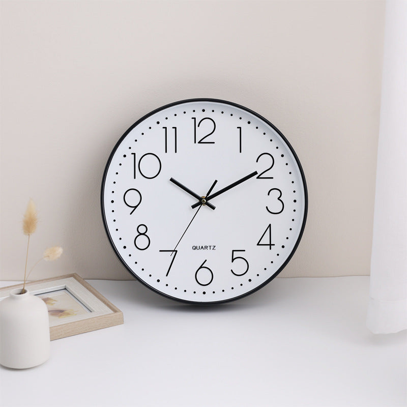 Wall clock in minimalist design