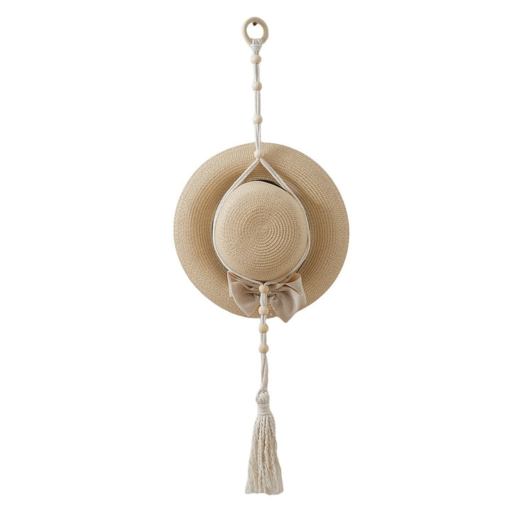Macrame Hat Holder