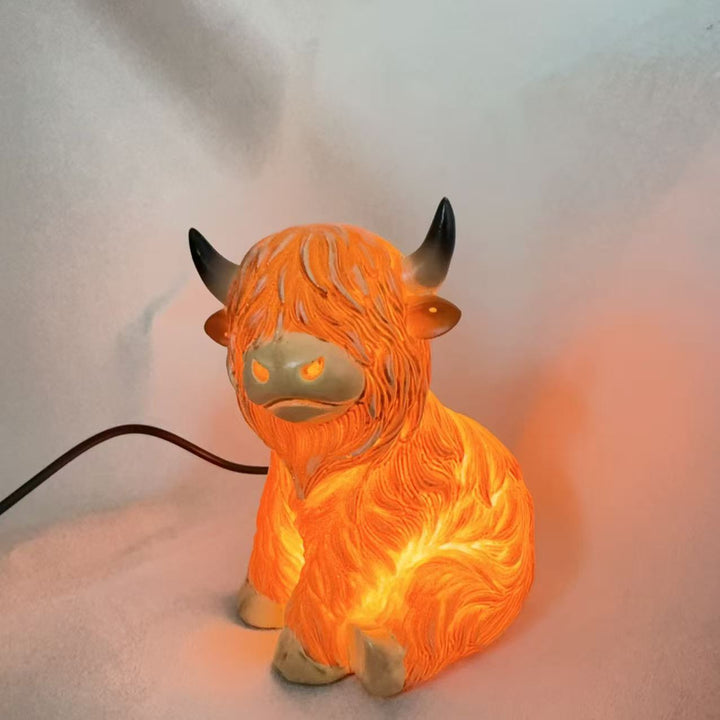 Decorative Highland Cattle Lamp