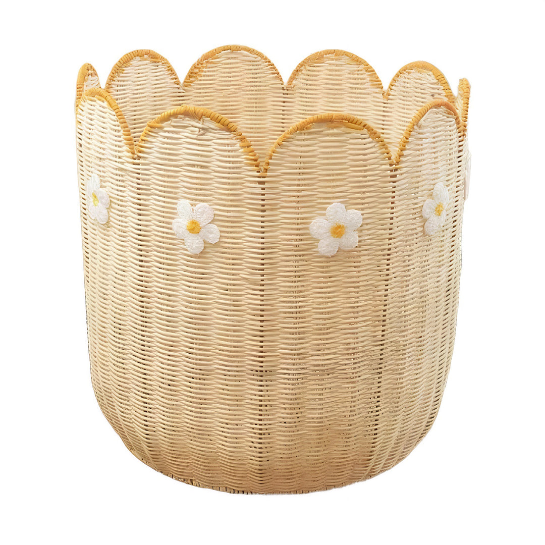 Decorative storage basket