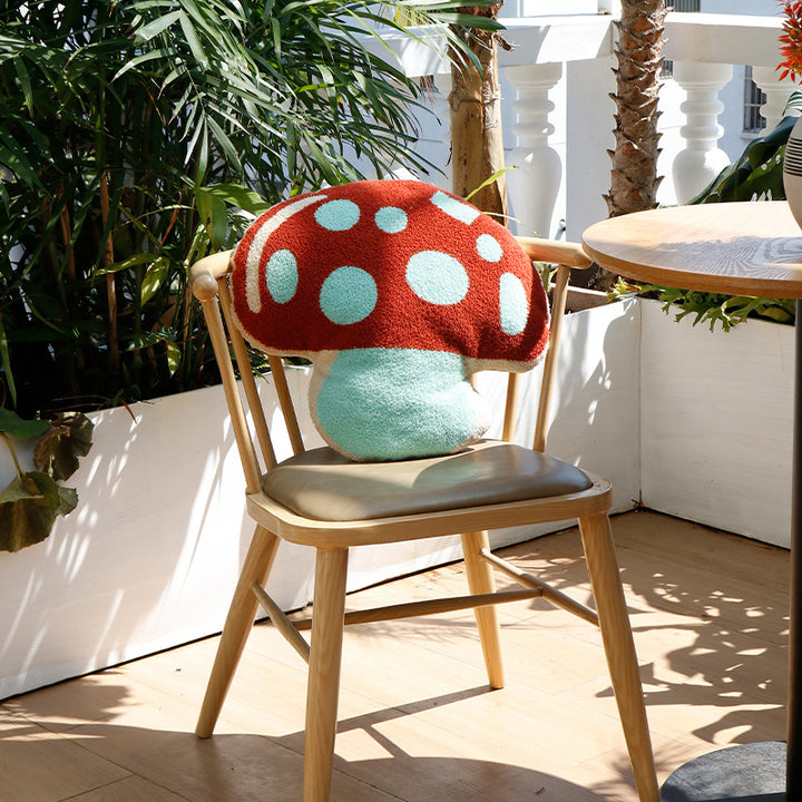 Mushroom-shaped Hand-tufted Carpet Runner for Kids' Room and Bathroom