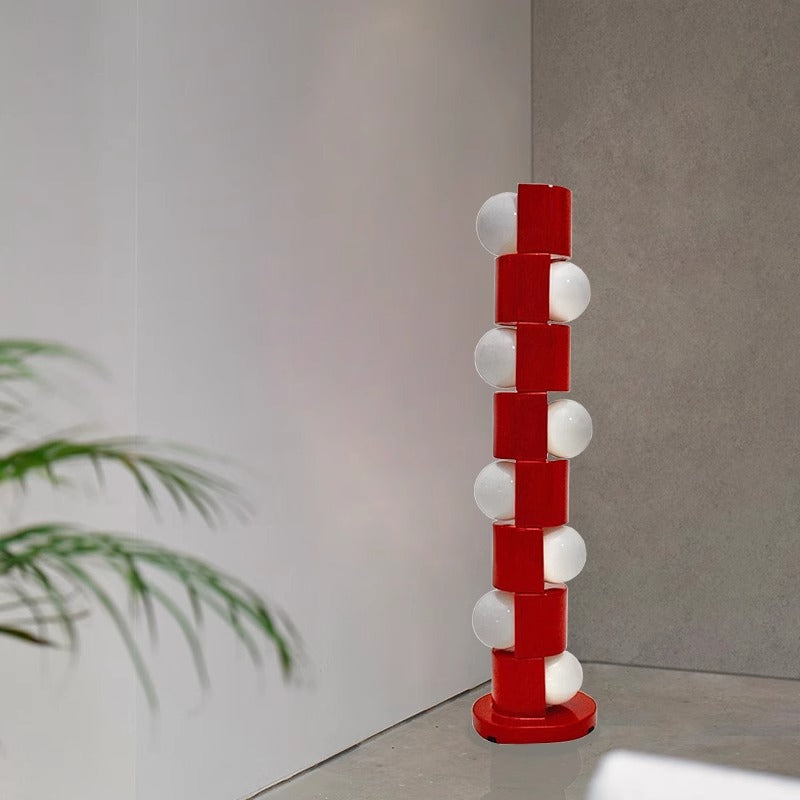 Contemporary artistic floor lamp