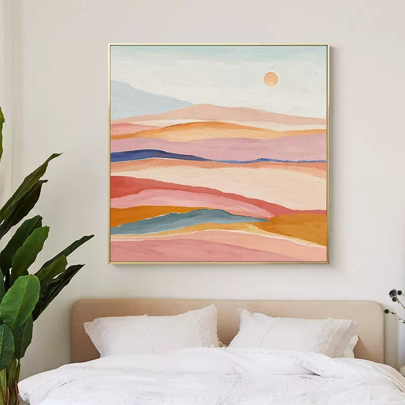 Abstract Landscape Framed Wall Art