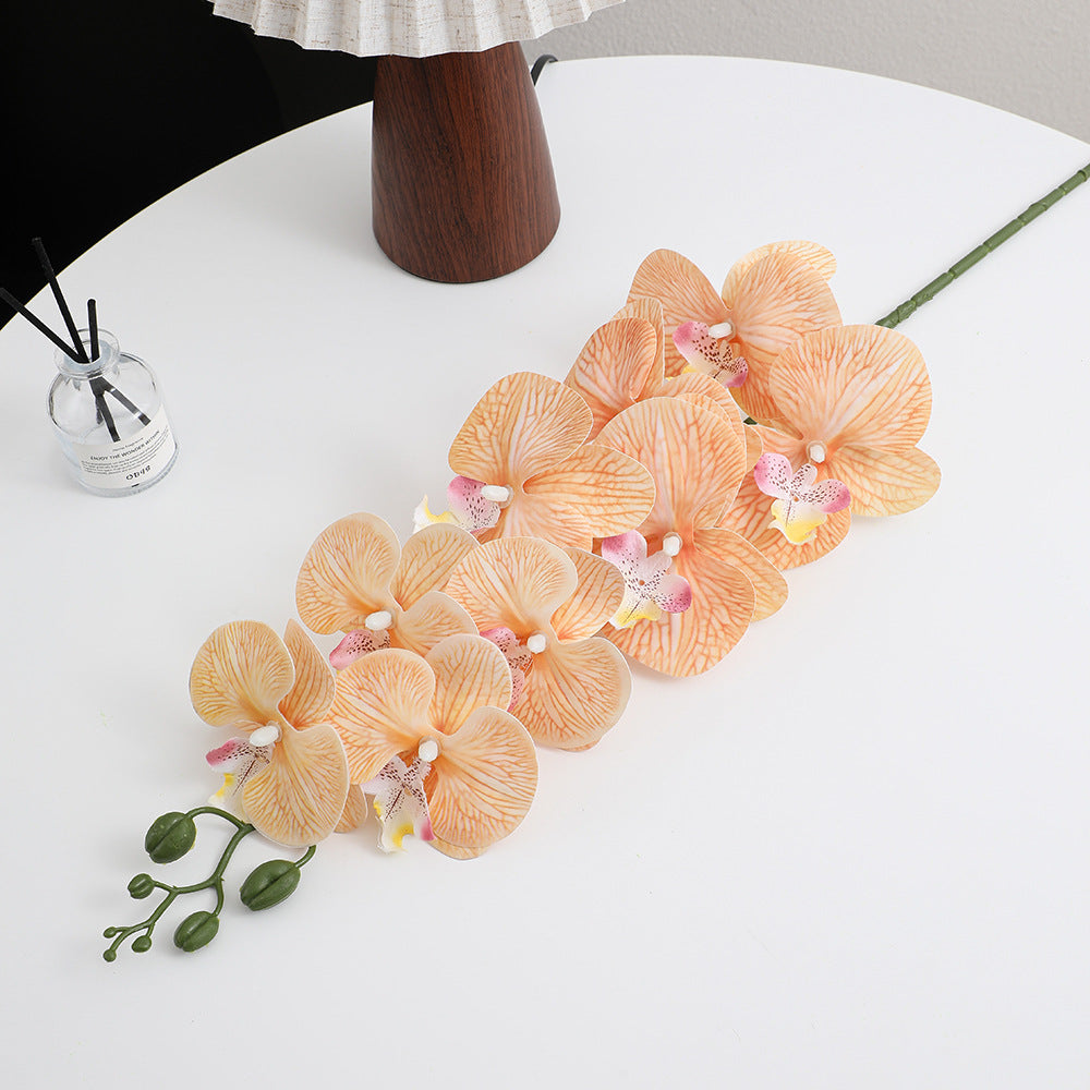 Artificial orchid bouquet with elegant blooms