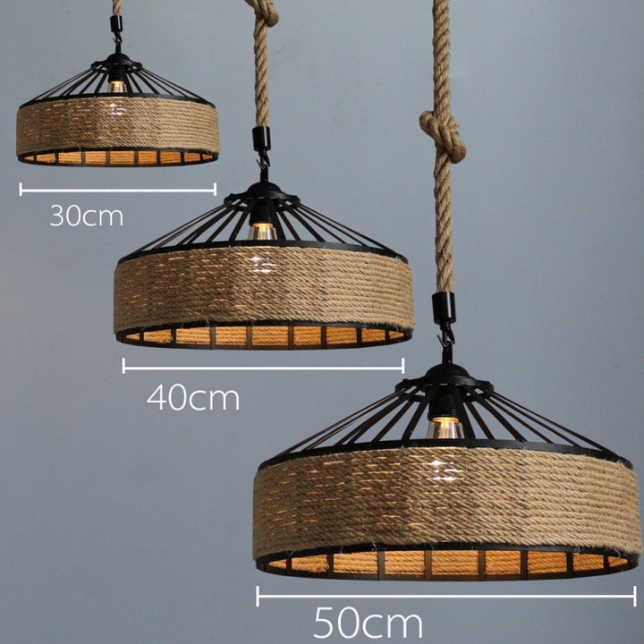Bohemian Rope Pendant Light