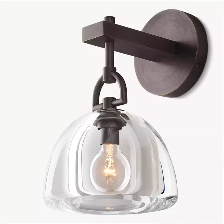 Elegant Glass Wall Light