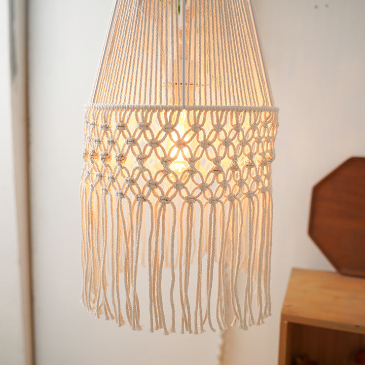 Decorative Macramé Hanging Lantern