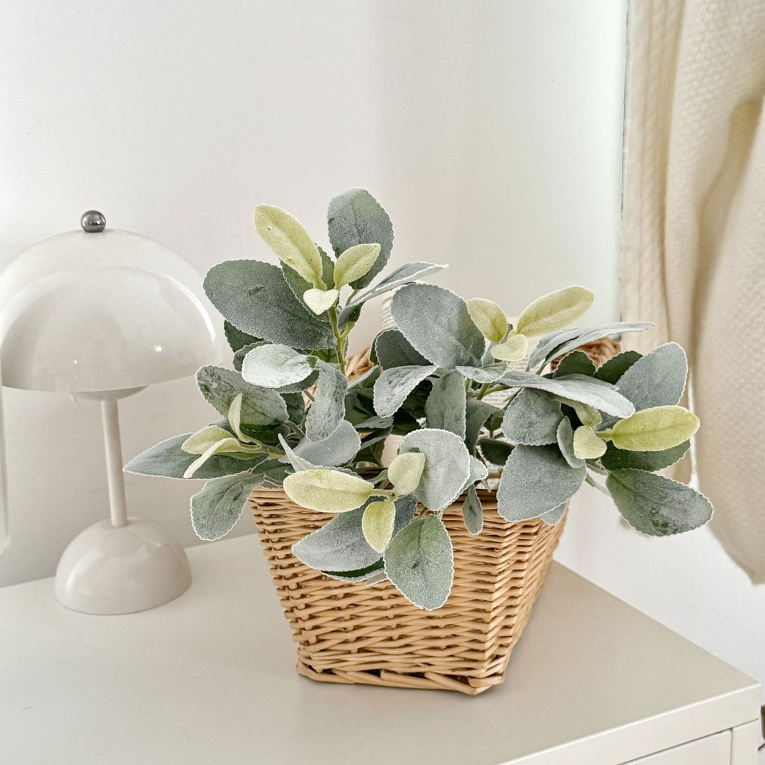 Decorative Faux Leaf Stem for Home Decor