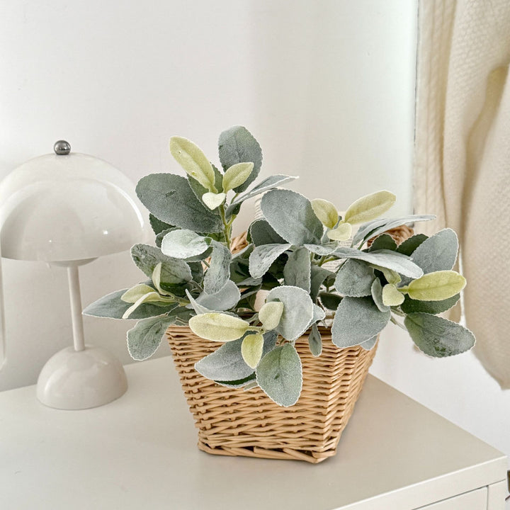 Decorative Faux Leaf Stem for Home Decor