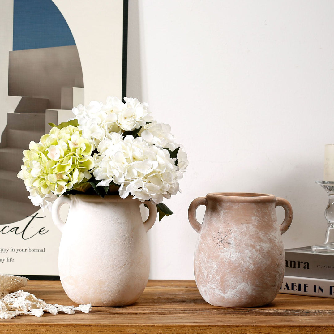 Decorative ceramic container
