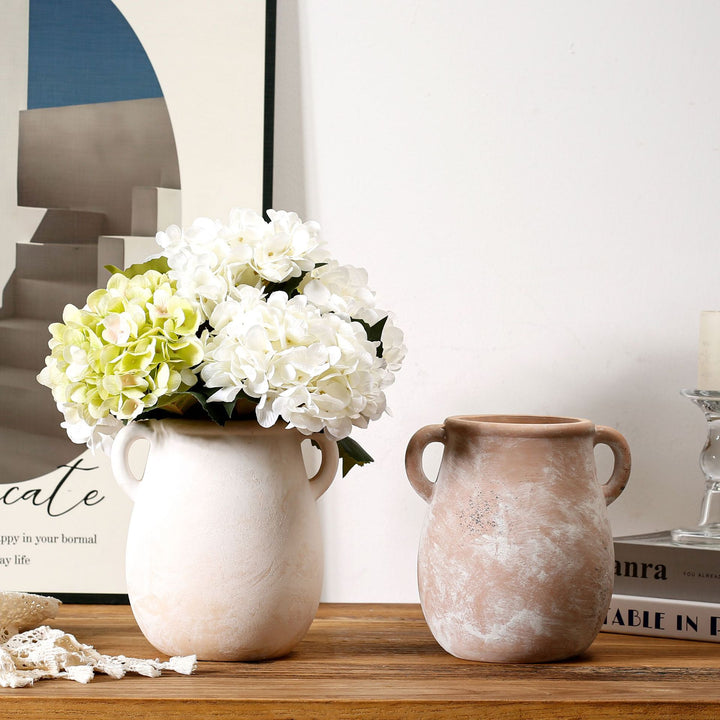 Decorative ceramic container