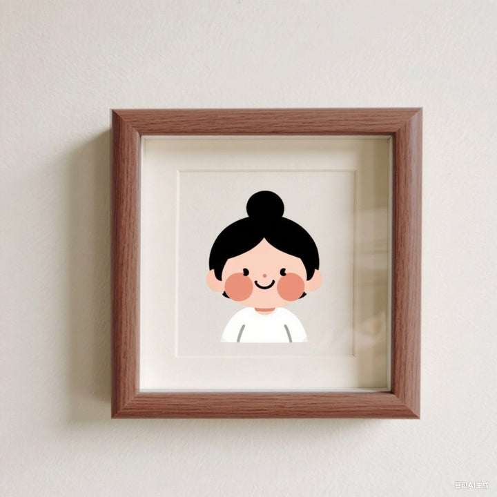 Whimsical Character Artwork Frame