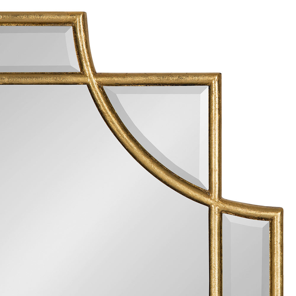 Decoratively Designed Wall Mirror