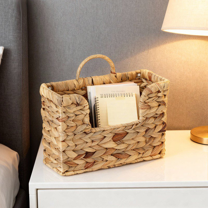 Woven Storage Basket with Handles