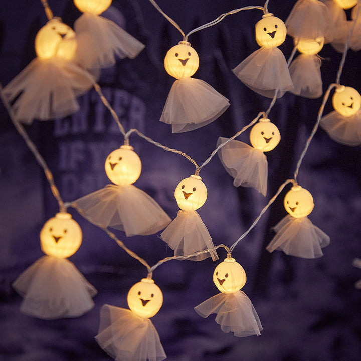 Playful LED Spooky String Lights