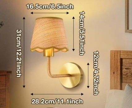 Wall lamp for home decor