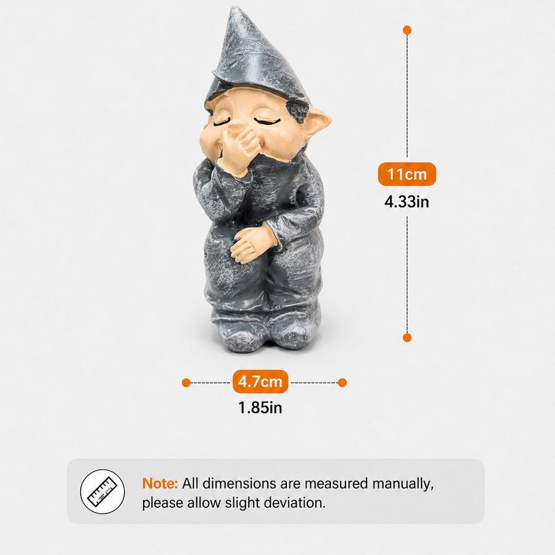 Whimsical Gnome Garden Figurine