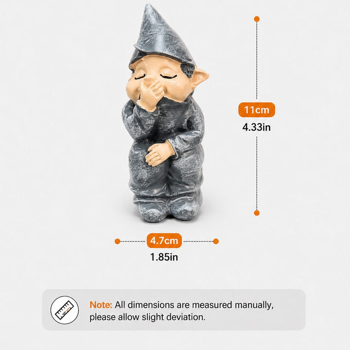 Whimsical Gnome Garden Figurine