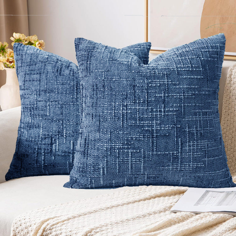 Luxurious Textured Decorative Throw Pillow