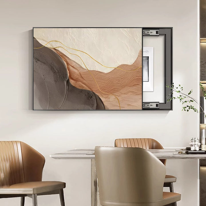 Abstract Textured Canvas Art 1790073746