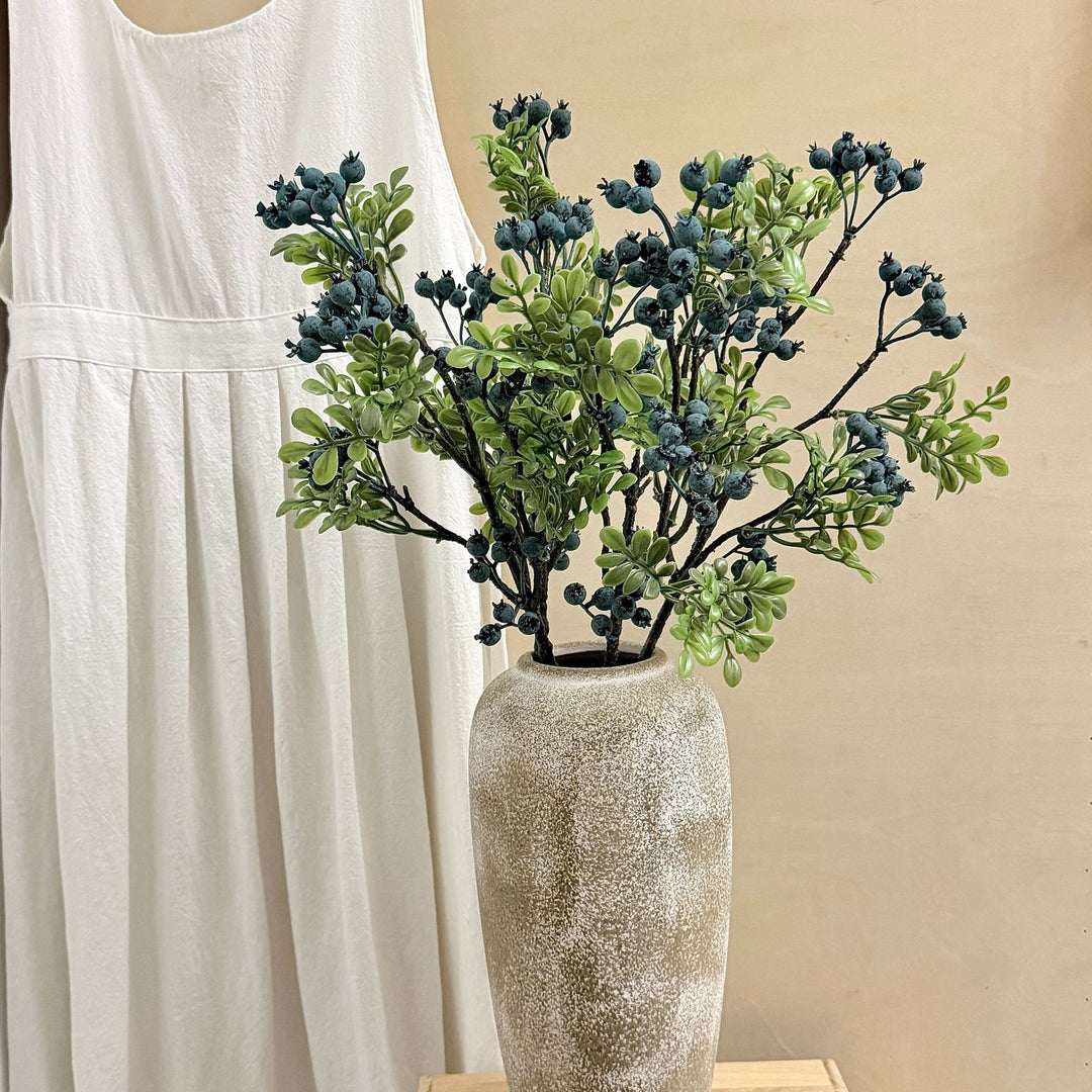 Decorative Faux Berry Stem for Home Floral Display
