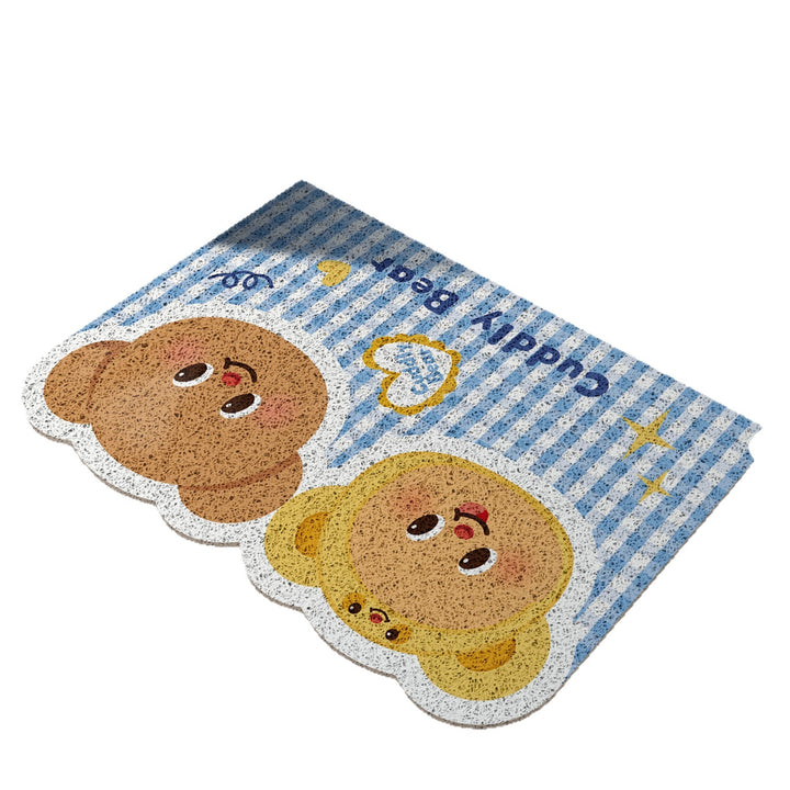 Cuddly Bear-Themed Indoor Area Mat Avarnia