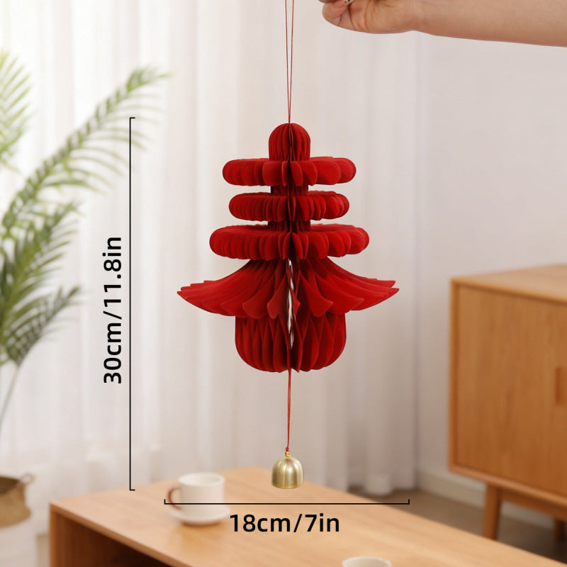 Festive paper lantern