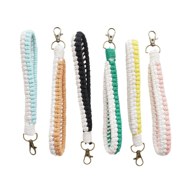 Macramé Keychain Holder