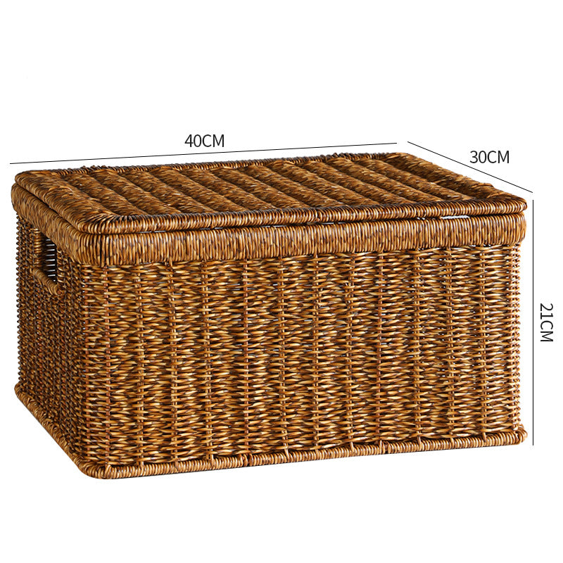 Elegant Handcrafted Basket Storage Box