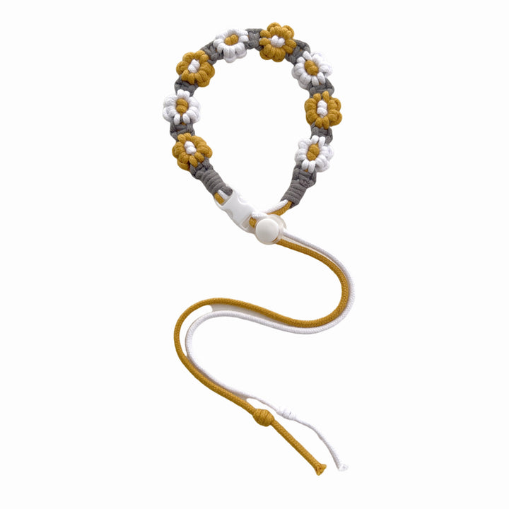 Decorative Flower Macrame Eyewear Holder