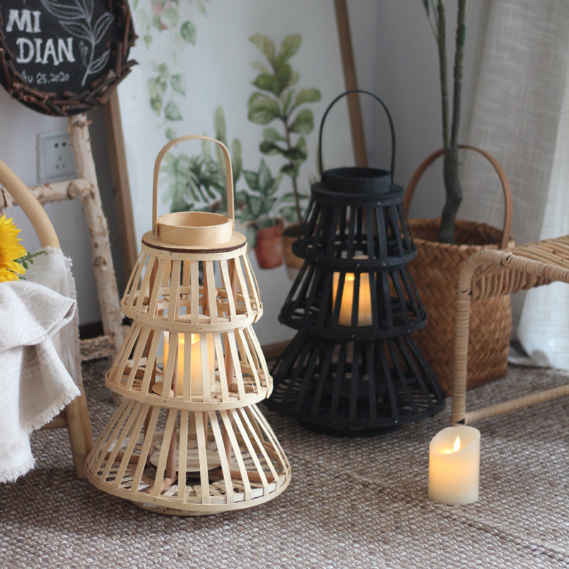Decorative Multi-Tiered Basket Stand