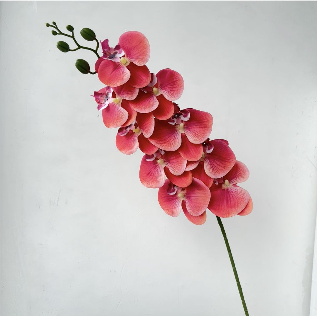 Elegant Faux Orchid Floral Stem