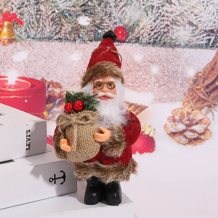 Decorative Santa Claus figure with high-quality detailing
