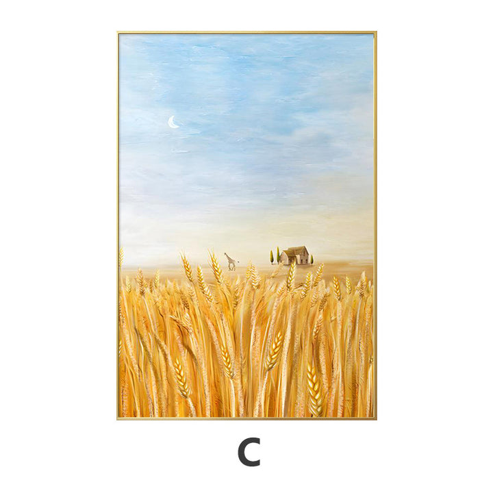 Farmhouse Landscape Framed Wall Art