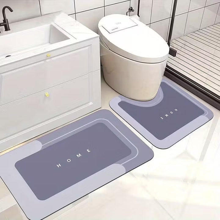 Non-Slip Bathroom Comfort Mat Set