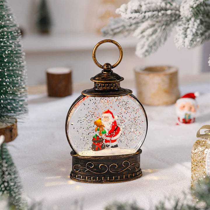 Snow Globe Lamp