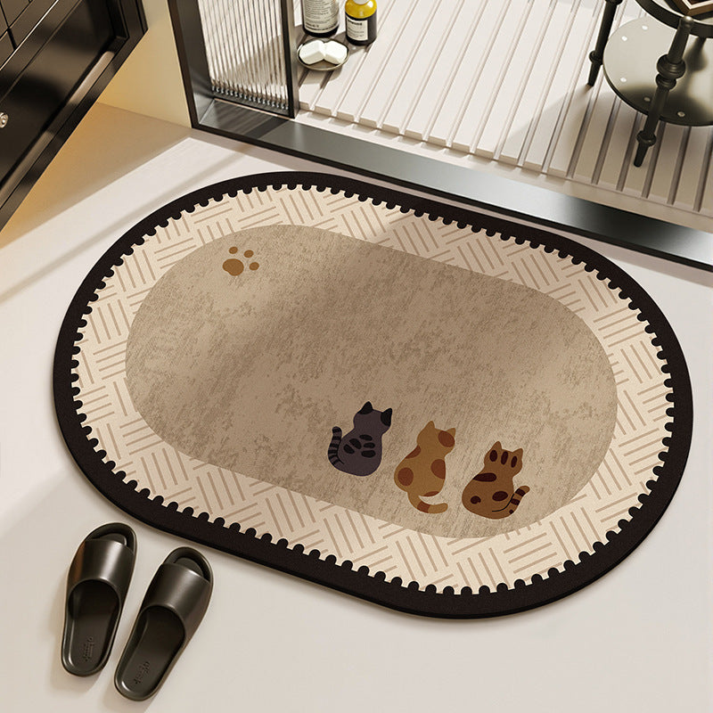 Pet-Themed Eco-Friendly Area Rug