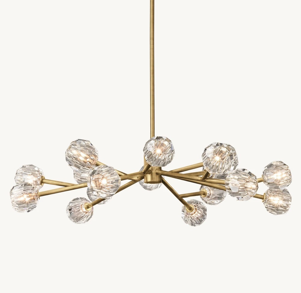 Modern flower chandelier