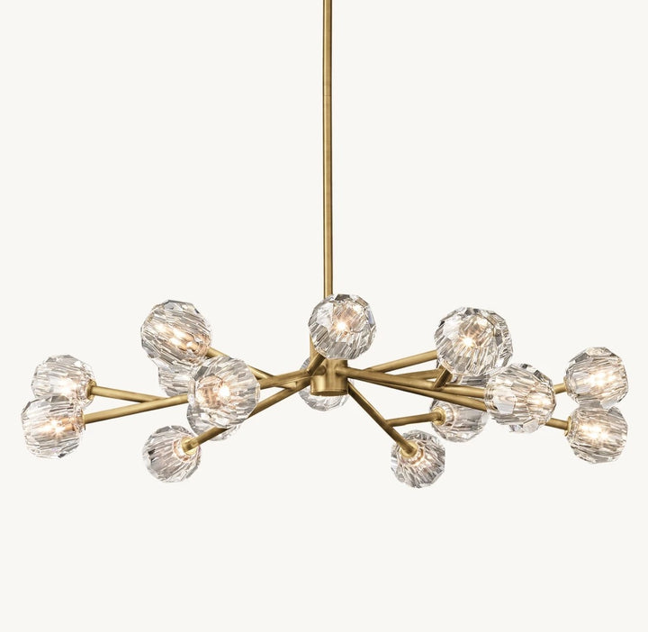 Modern flower chandelier