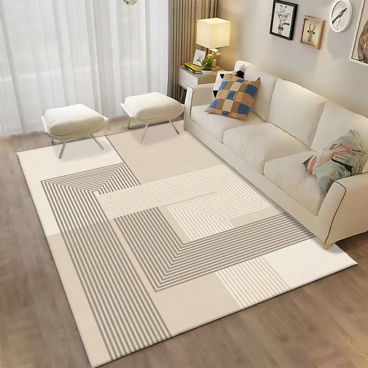 Geometric Design Area Rug for Home Decor