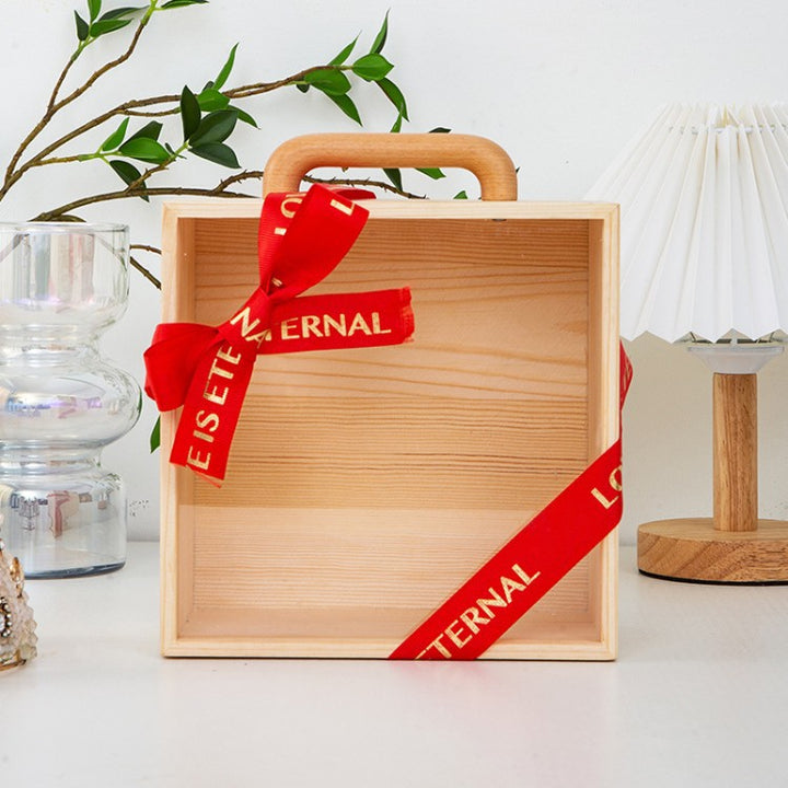Stylish and Practical Wooden Storage Box