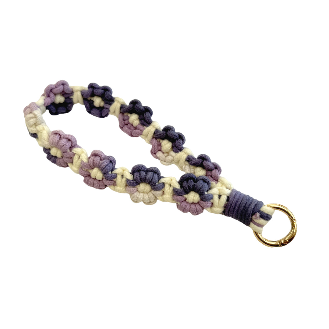Handcrafted Macrame Keychain Holder