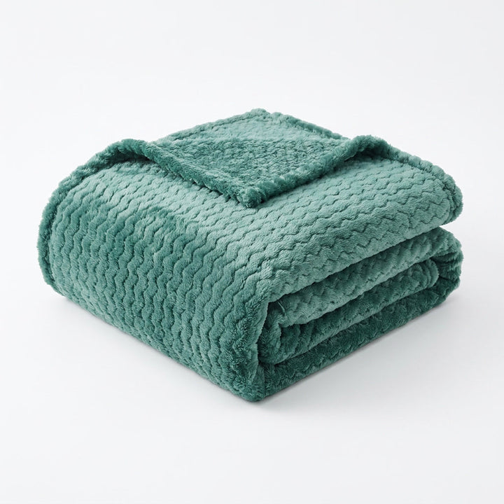 Ultra-Soft Textured Velour Blanket