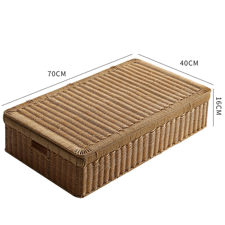 Handwoven Decorative Storage Trunk