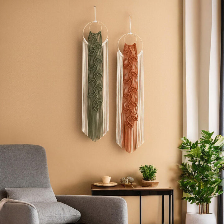 Artistic Macrame Wall Tapestry