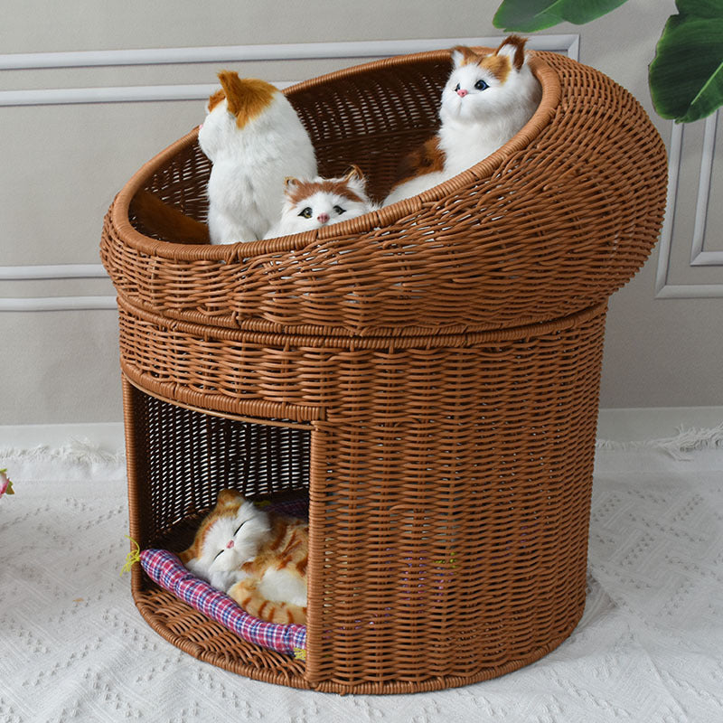 Decorative Woven Stool