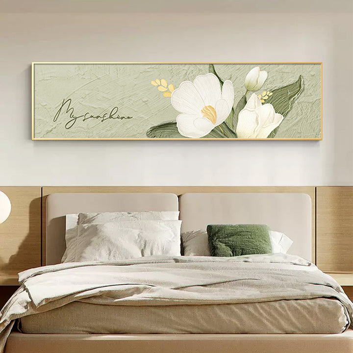 Floral-Inspired Horizontal Framed Wall Art