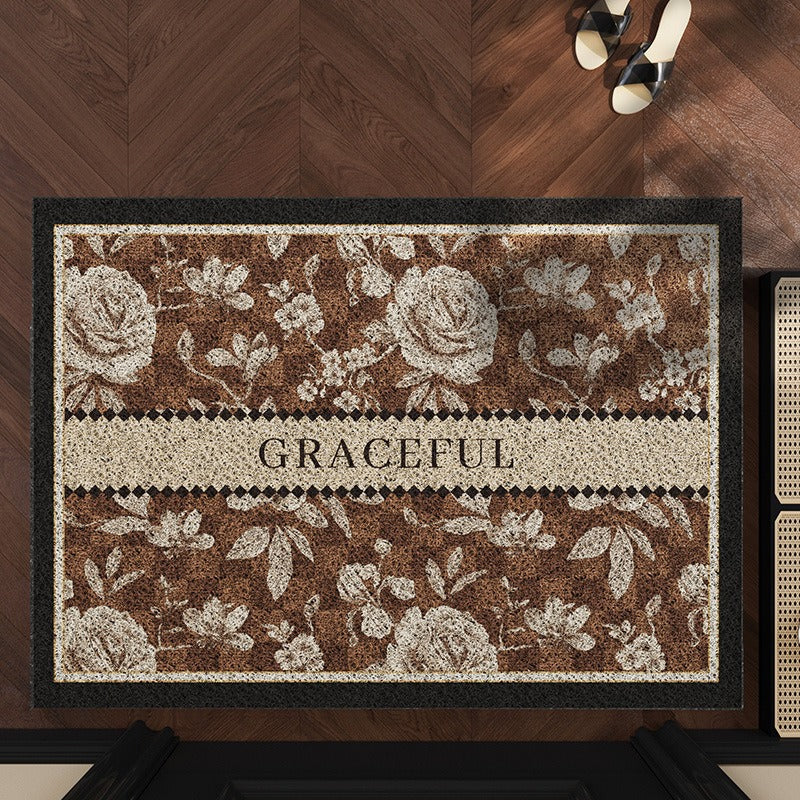 Checkerboard Design Indoor Mat for Home