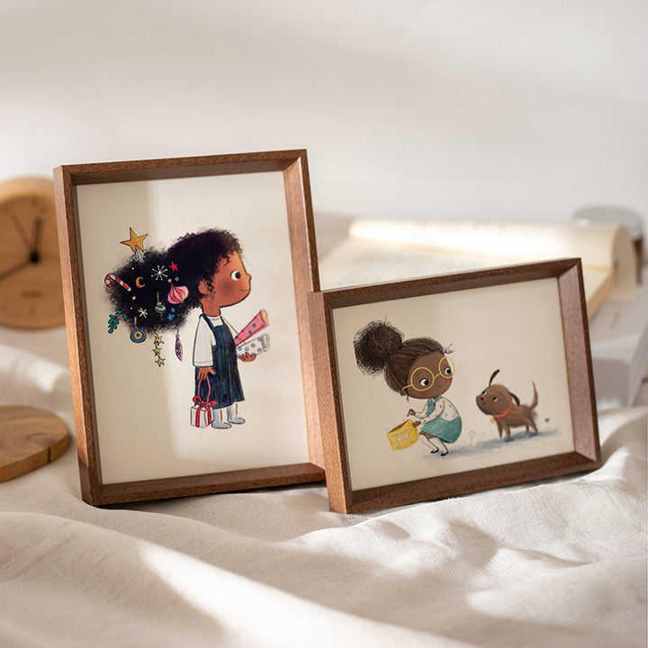 Whimsical Art Display Frame for Wall Decor