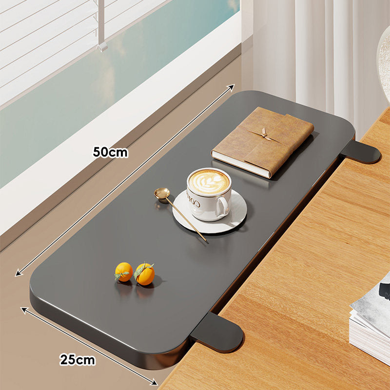 Clamp-On Window Sill Desk Extension Shelf